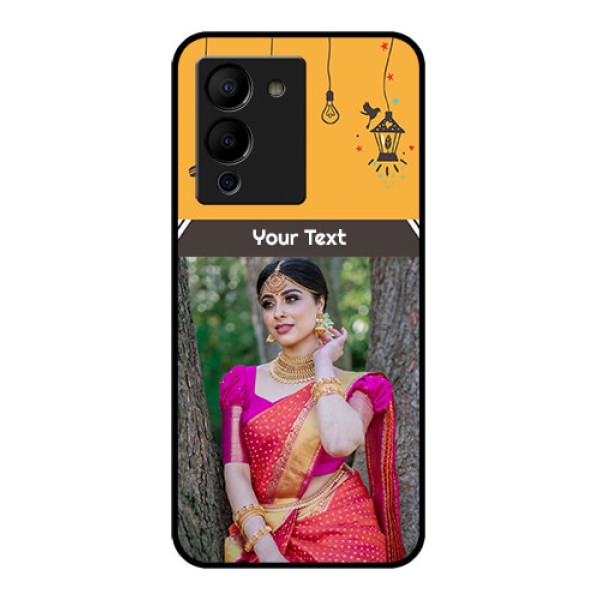 Infinix Note 12 Turbo Custom Glass Phone Case - With Family Picture And Icons