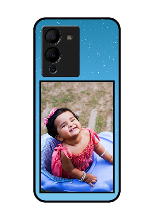 Infinix Note 12 Turbo Custom Glass Phone Case - Wave Pattern Colorful Design