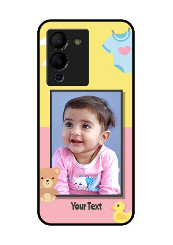 Infinix Note 12 Turbo Custom Glass Phone Case - Kids 2 Color Design