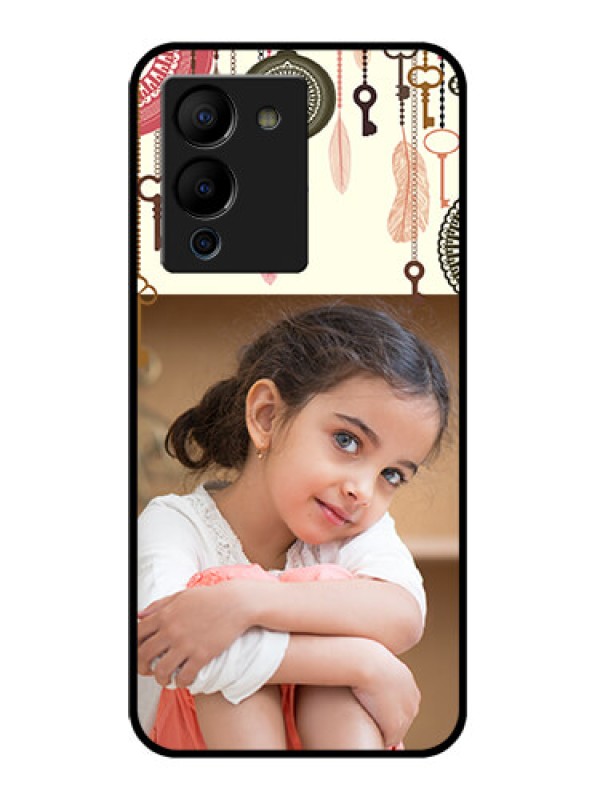 Custom Infinix Note 12 Turbo Custom Glass Phone Case - Boho Style Design