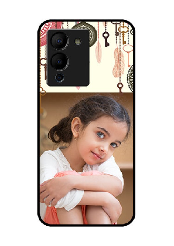 Infinix Note 12 Turbo Custom Glass Phone Case - Boho Style Design