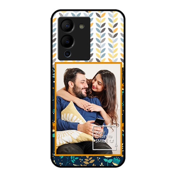 Infinix Note 12 Turbo Custom Glass Phone Case - Pattern Design