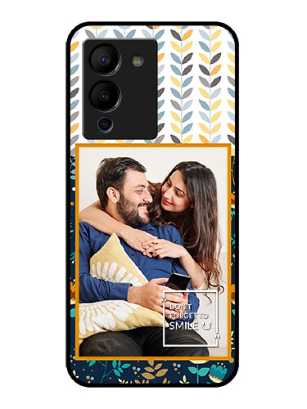 Custom Infinix Note 12 Turbo Custom Glass Phone Case - Pattern Design