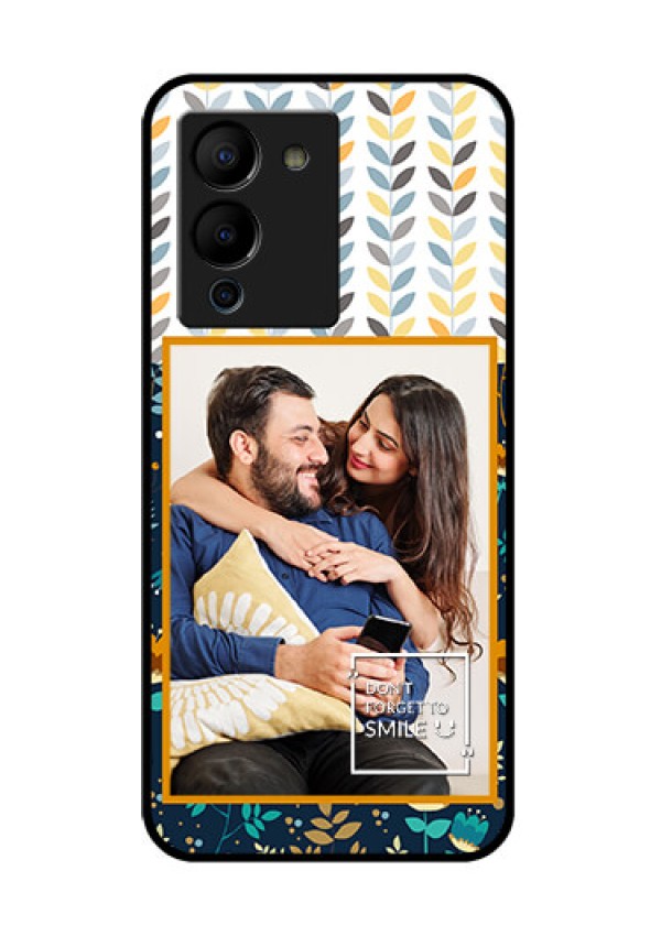 Infinix Note 12 Turbo Custom Glass Phone Case - Pattern Design