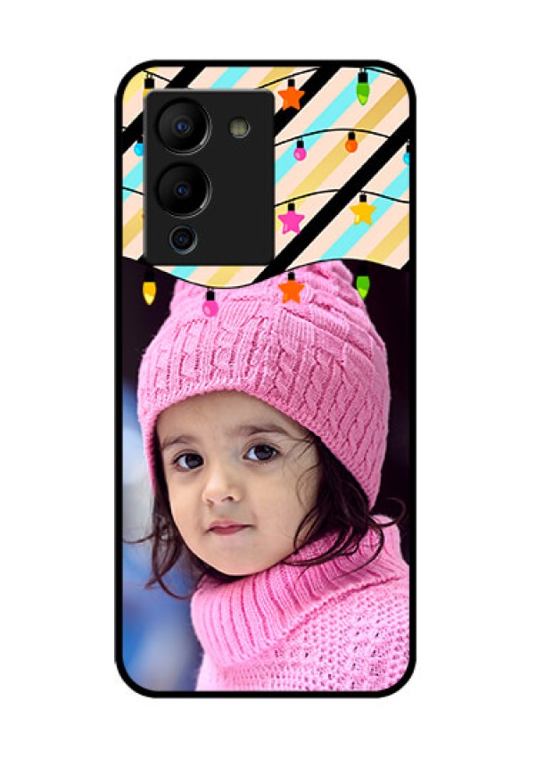 Infinix Note 12 Turbo Custom Glass Phone Case - Lights Hanging Design