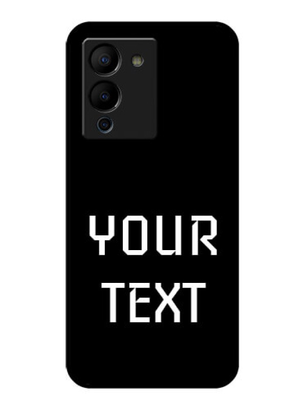 Custom Infinix Note 12 Turbo Custom Glass Phone Case - Your Name Design