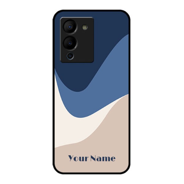 Infinix Note 12 Turbo Custom Glass Phone Case - Abstract Drip Art Design Infinix Note 12 Turbo Custom Glass Phone Case - Abstract Drip Art Design