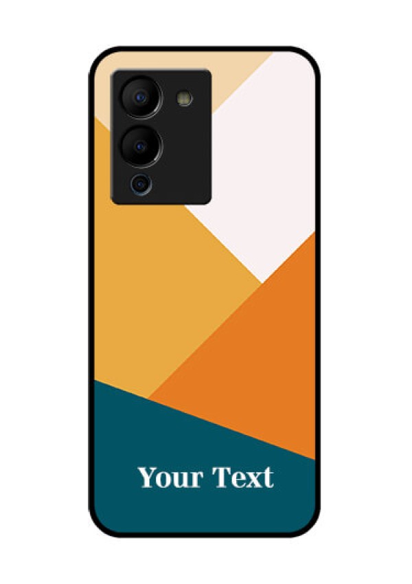 Infinix Note 12 Turbo Custom Glass Phone Case - Stacked Multi - Colour Design