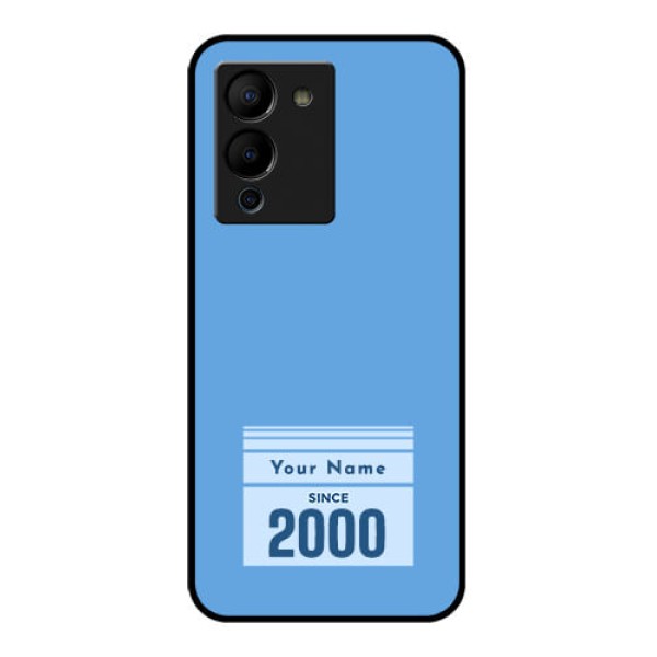 Infinix Note 12 Turbo Custom Glass Phone Case - Custom Year Of Birth Design Infinix Note 12 Turbo Custom Glass Phone Case - Custom Year Of Birth Design