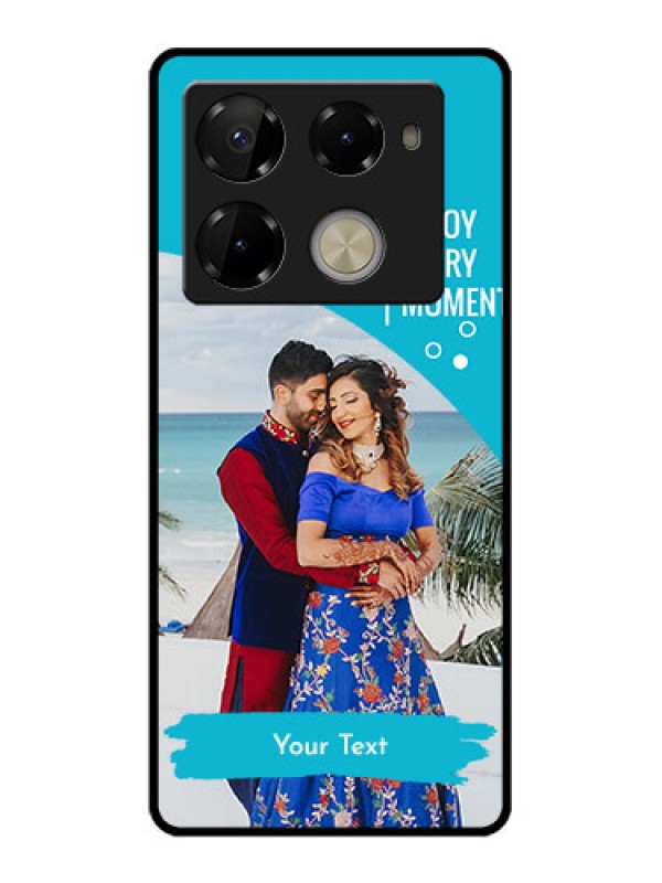 Custom Infinix Note 40 Pro 5G Custom Glass Phone Case - Happy Moment Design