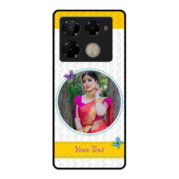 Infinix Note 40 Pro Plus 5G Custom Glass Phone Case - Girls Premium Case Design