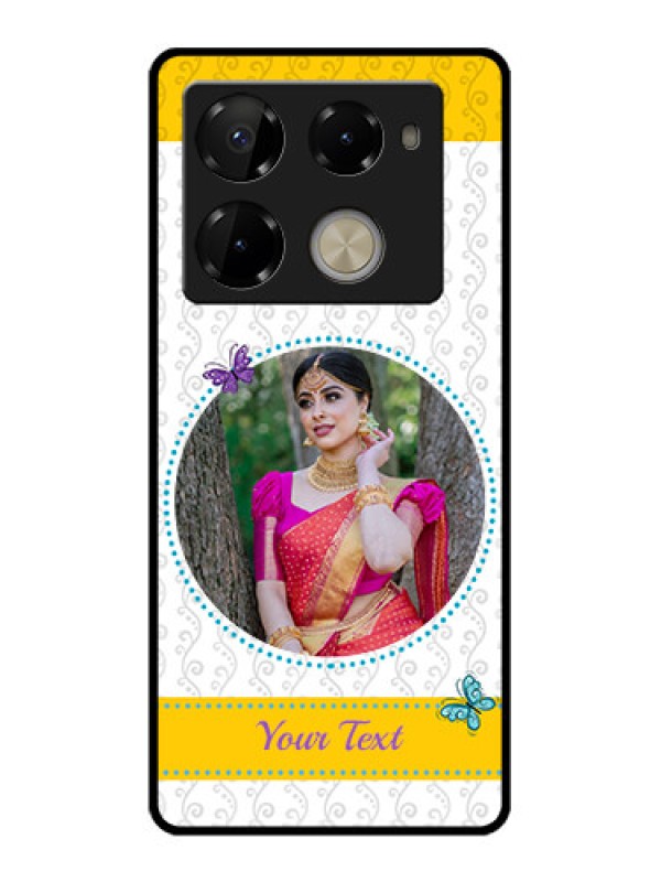 Custom Infinix Note 40 Pro Plus 5G Custom Glass Phone Case - Girls Premium Case Design