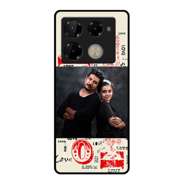 Infinix Note 40 Pro Plus 5G Custom Glass Phone Case - Trendy Love Design Case Infinix Note 40 Pro Plus 5G Custom Glass Phone Case - Trendy Love Design Case