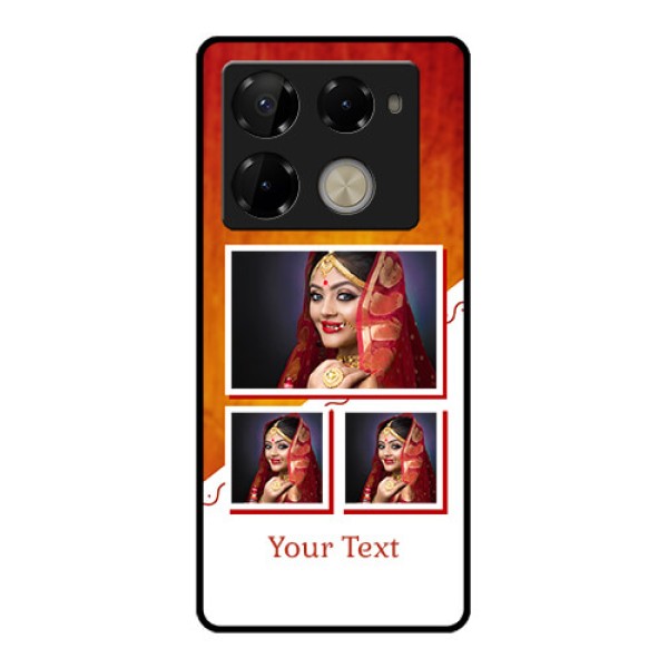Infinix Note 40 Pro Plus 5G Custom Glass Phone Case - Wedding Memories Design Infinix Note 40 Pro Plus 5G Custom Glass Phone Case - Wedding Memories Design