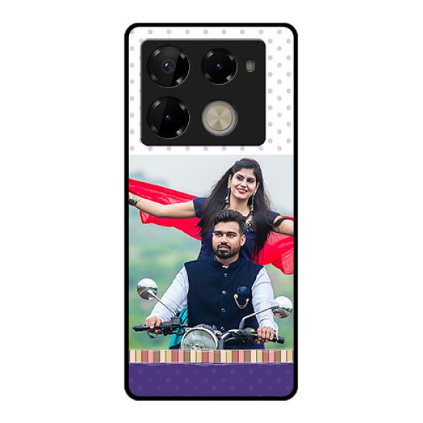 Infinix Note 40 Pro Plus 5G Custom Glass Phone Case - Cute Family Design