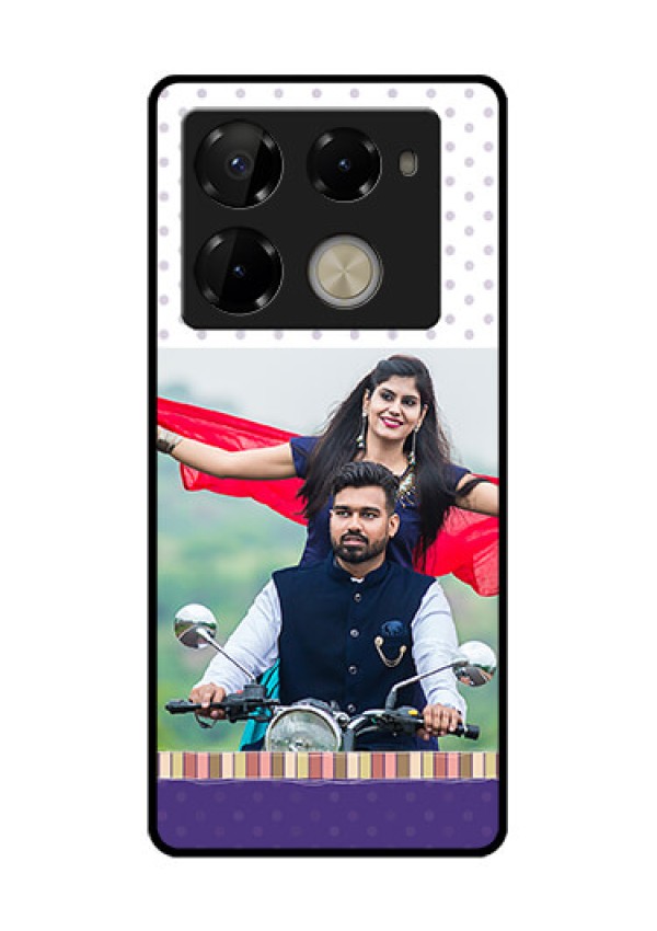 Infinix Note 40 Pro Plus 5G Custom Glass Phone Case - Cute Family Design