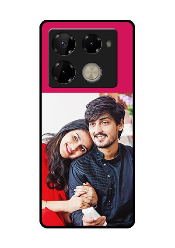 Infinix Note 40 Pro Plus 5G Custom Glass Phone Case - Anniversary Cover Design