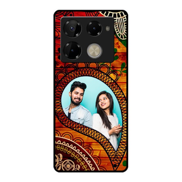 Infinix Note 40 Pro Plus 5G Custom Glass Phone Case - Abstract Colorful Design Infinix Note 40 Pro Plus 5G Custom Glass Phone Case - Abstract Colorful Design