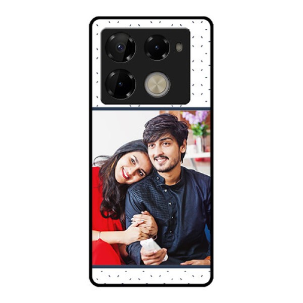 Infinix Note 40 Pro Plus 5G Custom Glass Phone Case - Premium Dot Design