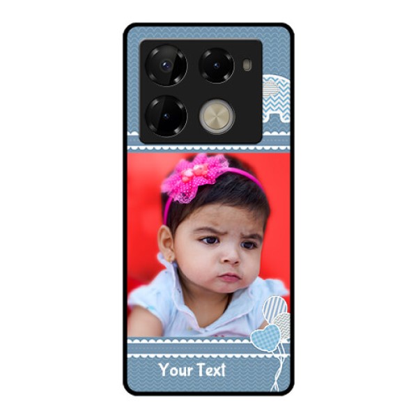 Infinix Note 40 Pro Plus 5G Custom Glass Phone Case - With Kids Pattern Design Infinix Note 40 Pro Plus 5G Custom Glass Phone Case - With Kids Pattern Design