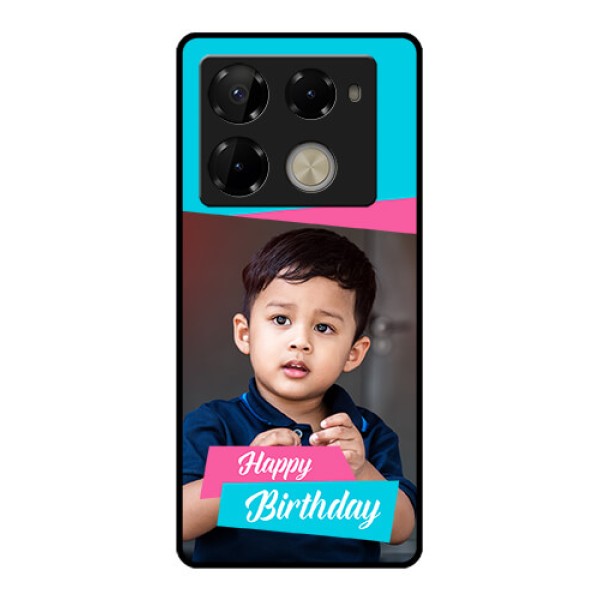 Infinix Note 40 Pro Plus 5G Custom Glass Phone Case - Image Holder With 2 Color Design Infinix Note 40 Pro Plus 5G Custom Glass Phone Case - Image Holder With 2 Color Design