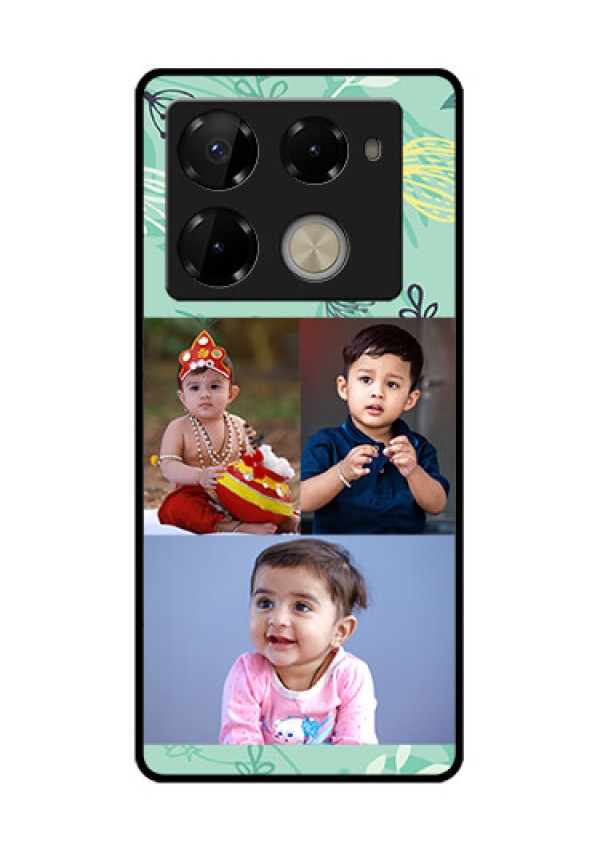 Infinix Note 40 Pro Plus 5G Custom Glass Phone Case - Forever Family Design
