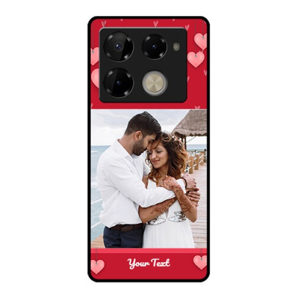 Infinix Note 40 Pro Plus 5G Custom Glass Phone Case - Valentines Day Design