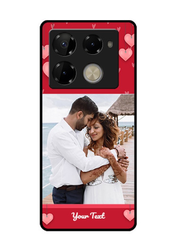 Infinix Note 40 Pro Plus 5G Custom Glass Phone Case - Valentines Day Design