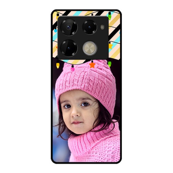 Infinix Note 40 Pro Plus 5G Custom Glass Phone Case - Lights Hanging Design