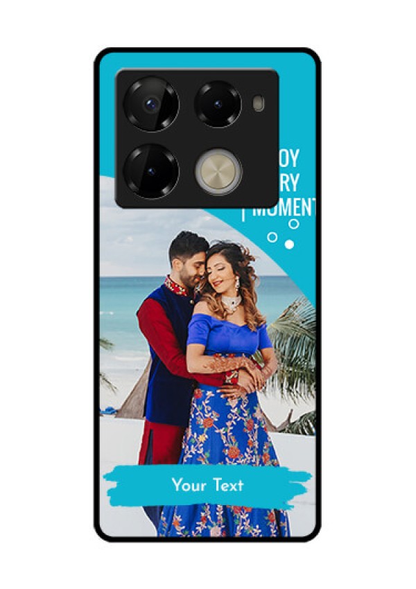 Infinix Note 40 Pro Plus 5G Custom Glass Phone Case - Happy Moment Design