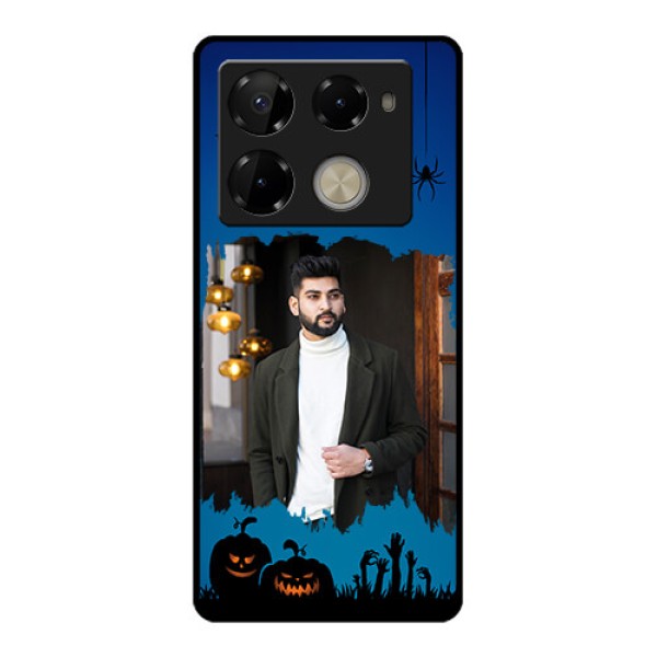 Infinix Note 40 Pro Plus 5G Custom Glass Phone Case - With Pro Halloween Design