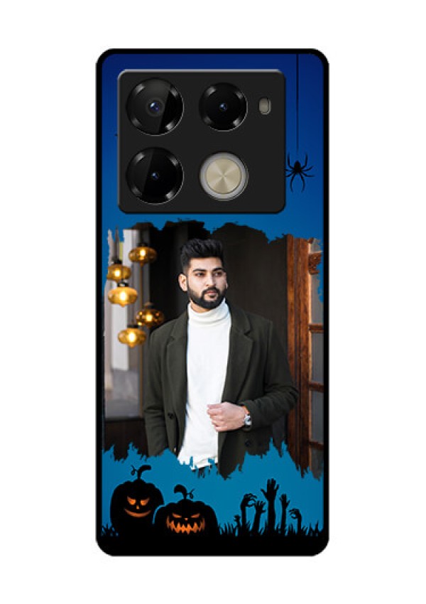 Infinix Note 40 Pro Plus 5G Custom Glass Phone Case - With Pro Halloween Design