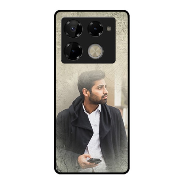 Infinix Note 40 Pro Plus 5G Custom Glass Phone Case - With Vintage Design