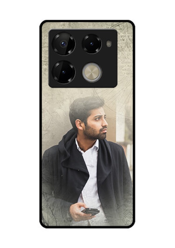 Infinix Note 40 Pro Plus 5G Custom Glass Phone Case - With Vintage Design