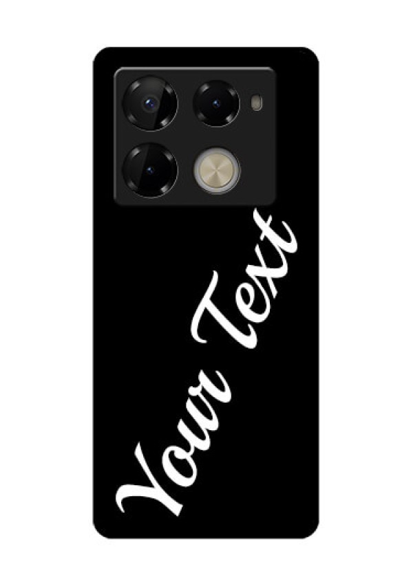 Infinix Note 40 Pro Plus 5G Custom Glass Phone Case - With Your Name Design