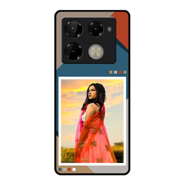 Infinix Note 40 Pro Plus 5G Custom Glass Phone Case - Retro Color Pallet Design Infinix Note 40 Pro Plus 5G Custom Glass Phone Case - Retro Color Pallet Design
