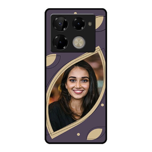 Infinix Note 40 Pro Plus 5G Custom Glass Phone Case - Falling Leaf Design