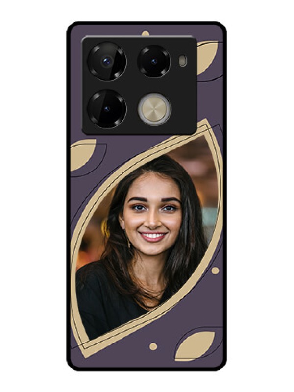 Custom Infinix Note 40 Pro Plus 5G Custom Glass Phone Case - Falling Leaf Design