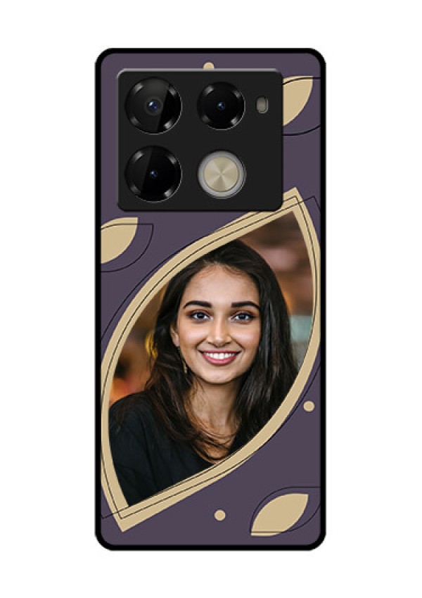 Infinix Note 40 Pro Plus 5G Custom Glass Phone Case - Falling Leaf Design