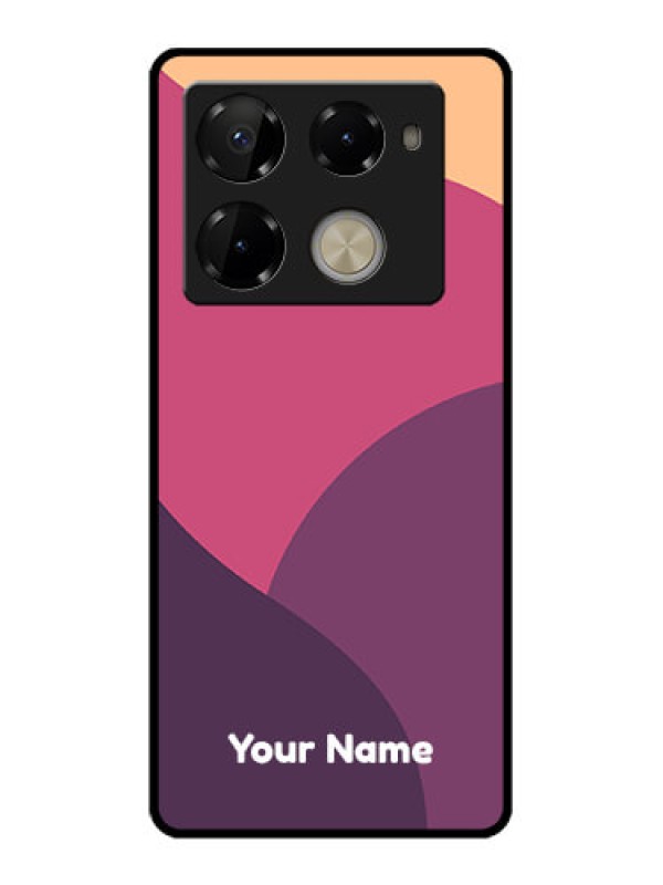 Custom Infinix Note 40 Pro Plus 5G Custom Glass Phone Case - Mixed Multi - Colour Abstract Art Design