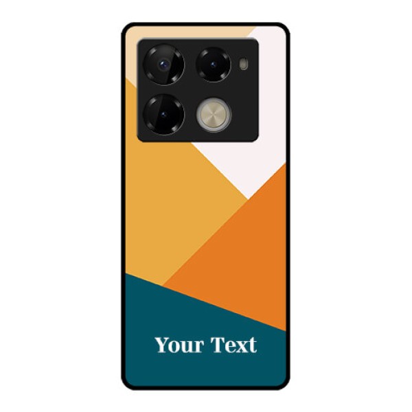 Infinix Note 40 Pro Plus 5G Custom Glass Phone Case - Stacked Multi - Colour Design Infinix Note 40 Pro Plus 5G Custom Glass Phone Case - Stacked Multi - Colour Design