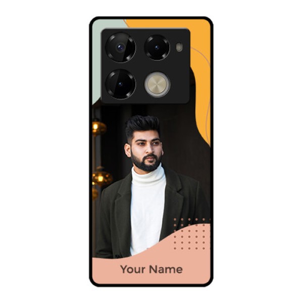 Infinix Note 40 Pro Plus 5G Custom Glass Phone Case - Tri - Coloured Overlay Design Infinix Note 40 Pro Plus 5G Custom Glass Phone Case - Tri - Coloured Overlay Design