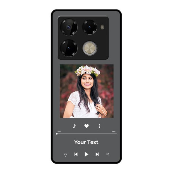 Infinix Note 40 Pro Plus 5G Custom Glass Phone Case - Play The Music Design