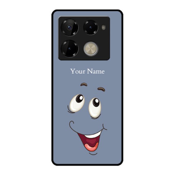 Infinix Note 40 Pro Plus 5G Custom Glass Phone Case - Laughing Cartoon Face Design Infinix Note 40 Pro Plus 5G Custom Glass Phone Case - Laughing Cartoon Face Design