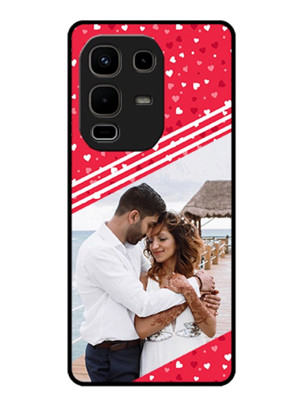 Custom Infinix Note 50s 5G Custom Glass Phone Case - Valentines Gift Design