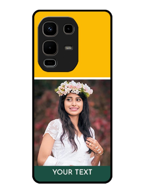 Custom Infinix Note 50s 5G Custom Glass Phone Case - Love You Design