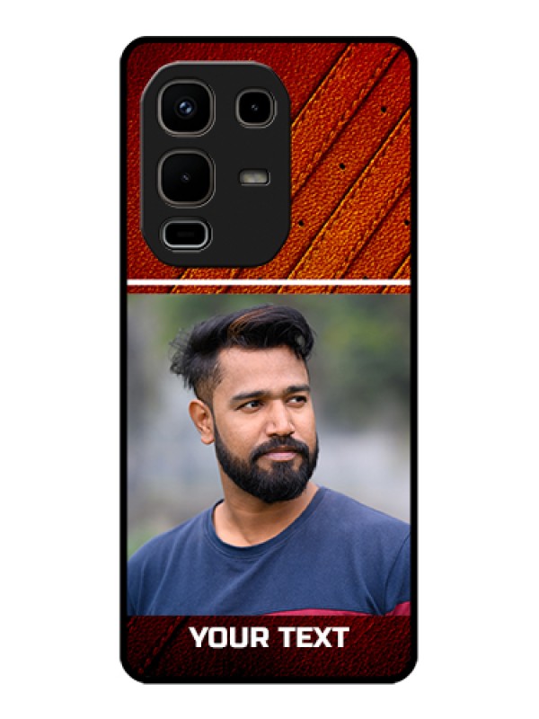 Custom Infinix Note 50s 5G Custom Glass Phone Case - Leather Phone Case Design