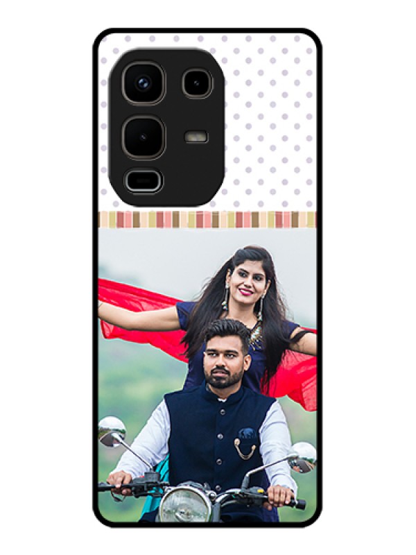 Custom Infinix Note 50s 5G Custom Glass Phone Case - Cute Family Design