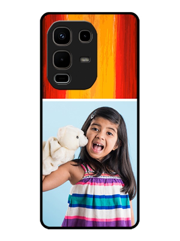 Custom Infinix Note 50s 5G Custom Glass Phone Case - Multi Color Design