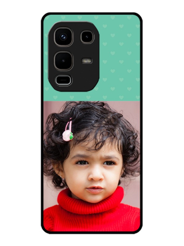Custom Infinix Note 50s 5G Custom Glass Phone Case - Lovers Picture Design